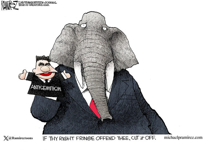 Editorial cartoon for Nov. 7, 2025